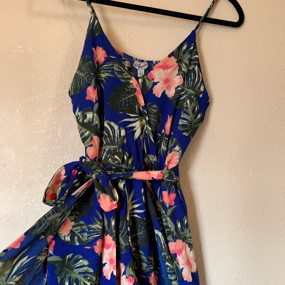 Blue flower dress